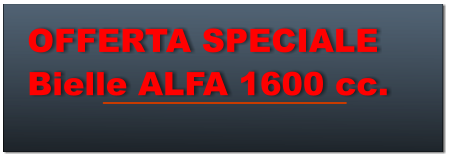 OFFERTA SPECIALE Bielle ALFA 1600 cc.