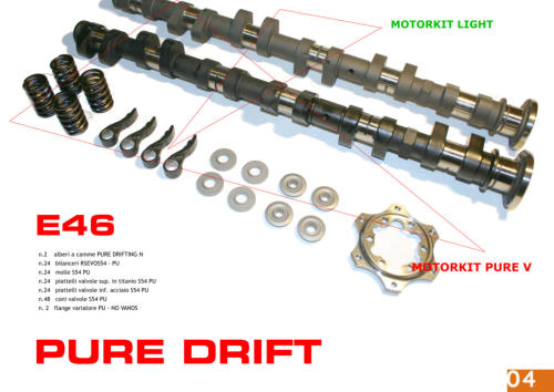 BMW M3 E46 - ALBERI A CAMME - CAMSHAFT