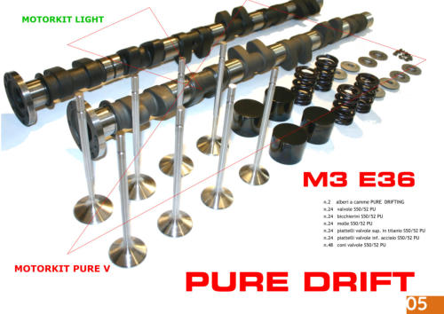 BMW M3 E36 - ALBERI A CAMME